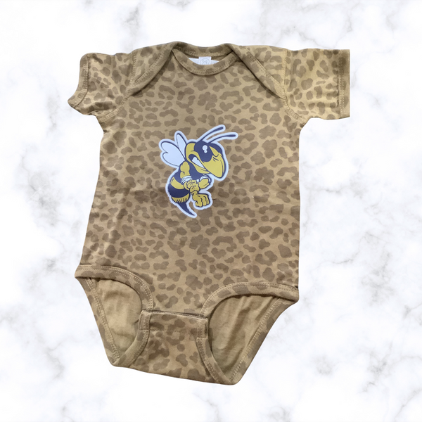 Cheetah Yellowjacket Onesie