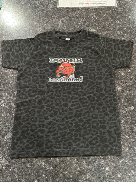 Cheetah Dover Longhorns Youth Shirt