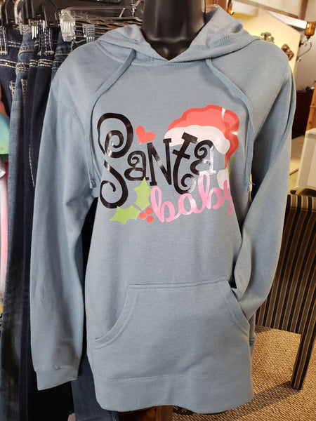 santa baby hoodie