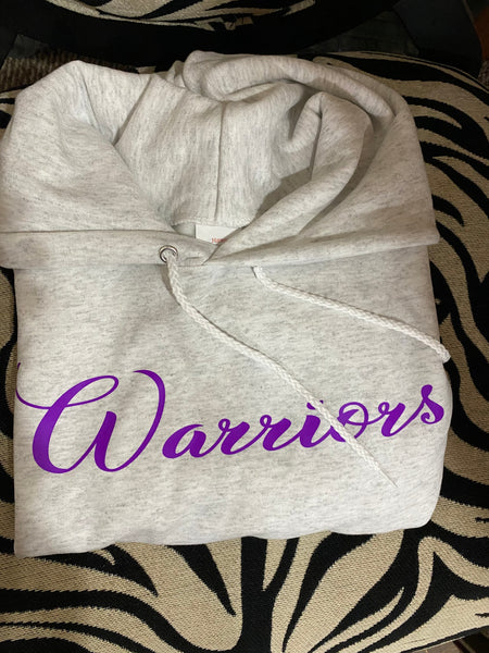 Warriors Ash Crew Fleece Sweatshirt