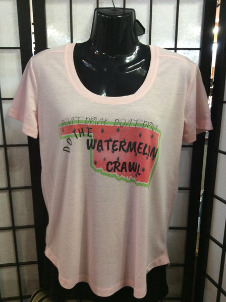 Watermelon Crawl Shirt